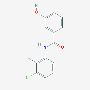 N-(3-chloro-2-methylphenyl)-3-hydroxybenzamide