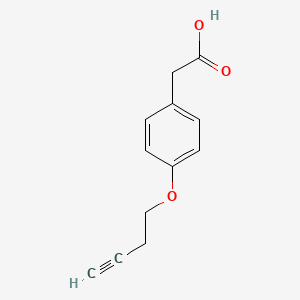 4-(3-Butyn-1-yloxy)benzeneacetic acid