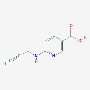 6-[(Prop-2-YN-1-YL)amino]pyridine-3-carboxylic acid