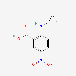 2-(Cyclopropylamino)-5-nitrobenzoic acid