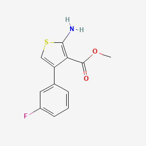 Methyl 2-amino-4-(3-fluorophenyl)thiophene-3-carboxylate