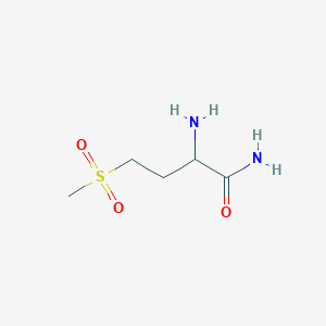 2-Amino-4-methanesulfonylbutanamide