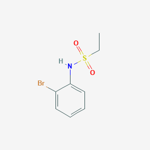 molecular formula C8H10BrNO2S B7808288 N-(2-bromophenyl)ethanesulfonamide 