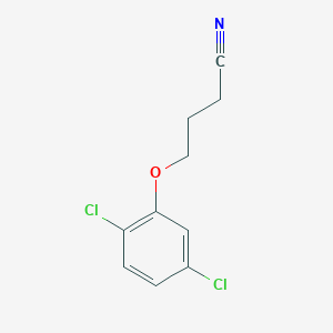 molecular formula C10H9Cl2NO B7808326 4-(2,5-Dichloro-phenoxy)butanenitrile 