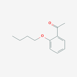 molecular formula C12H16O2 B7808353 1-(2-Butoxyphenyl)ethanone 