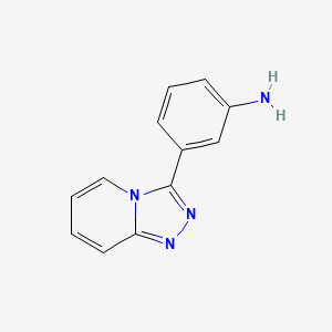 3-{[1,2,4]Triazolo[4,3-a]pyridin-3-yl}aniline