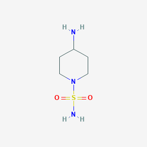 molecular formula C5H13N3O2S B7808454 4-Aminopiperidine-1-sulfonamide 