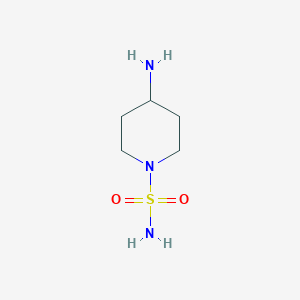 molecular formula C5H13N3O2S B7808454 4-氨基哌啶-1-磺酰胺 