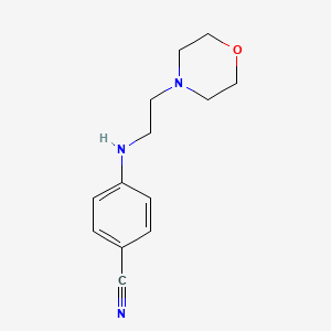 4-{[2-(Morpholin-4-yl)ethyl]amino}benzonitrile