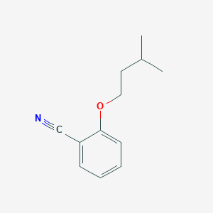 molecular formula C12H15NO B7808544 2-(Isopentyloxy)benzonitrile 