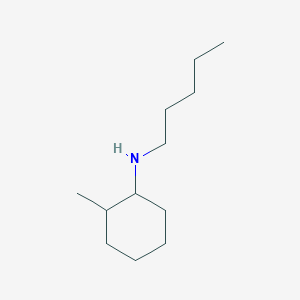 molecular formula C12H25N B7808575 2-methyl-N-pentylcyclohexan-1-amine 