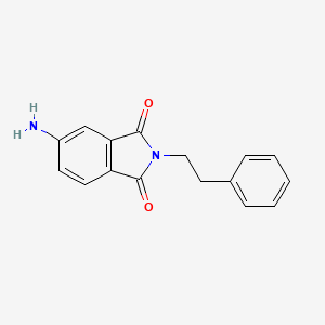 5-Amino-2-phenethylisoindoline-1,3-dione