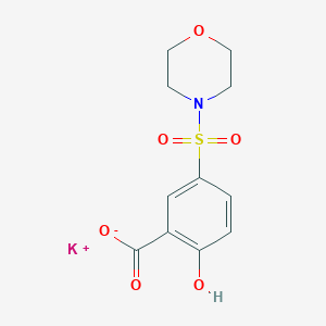 molecular formula C11H12KNO6S B7808719 CID 17546225 
