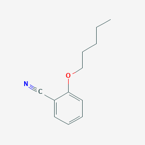 molecular formula C12H15NO B7808766 2-(Pentyloxy)benzonitrile CAS No. 91639-77-9