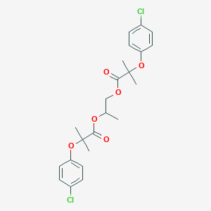B078088 1,2-Propanediol bis(alpha-(p-chlorophenoxy)isobutyrate) CAS No. 14496-66-3