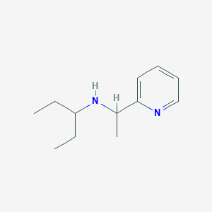 (Pentan-3-yl)[1-(pyridin-2-yl)ethyl]amine