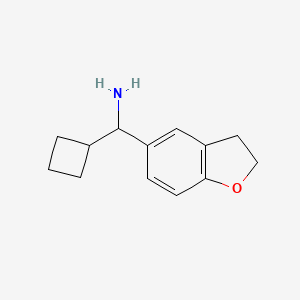 Cyclobutyl(2,3-dihydrobenzofuran-5-yl)methanamine