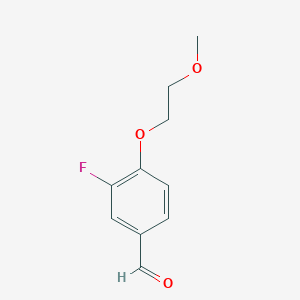 3-Fluoro-4-(2-methoxy-ethoxy)-benzaldehyde