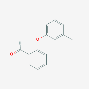 molecular formula C14H12O2 B7809003 2-(3-Methylphenoxy)benzaldehyde 