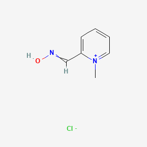 molecular formula C7H9ClN2O B7809030 1-甲基吡啶鎓-2-醛肟氯化物 