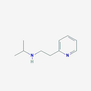 molecular formula C10H16N2 B7809104 (Propan-2-yl)[2-(pyridin-2-yl)ethyl]amine 