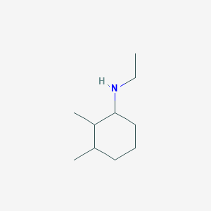 molecular formula C10H21N B7809111 N-ethyl-2,3-dimethylcyclohexan-1-amine 