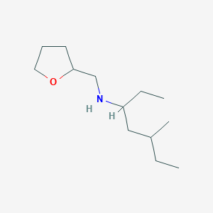 (5-Methylheptan-3-yl)(oxolan-2-ylmethyl)amine