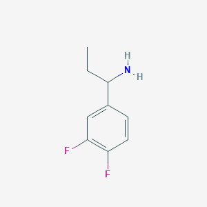 1-(3,4-Difluorophenyl)propan-1-amine