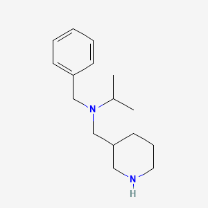 molecular formula C16H26N2 B7809156 Benzyl-isopropyl-piperidin-3-ylmethyl-amine 