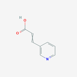 molecular formula C8H7NO2 B7809185 2-Propenoic acid, 3-(3-pyridinyl)- 