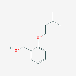 molecular formula C12H18O2 B7809211 (2-(Isopentyloxy)phenyl)methanol 