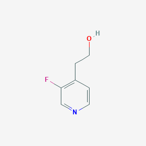 molecular formula C7H8FNO B7809431 3-Fluoro-4-(2-hydroxyethyl)pyridine 