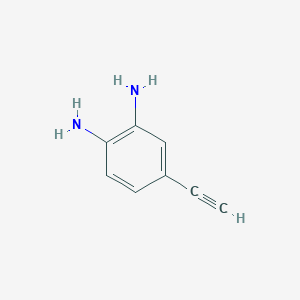 molecular formula C8H8N2 B7809535 4-乙炔苯-1,2-二胺 CAS No. 58297-31-7