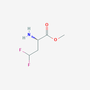 methyl (2S)-2-amino-4,4-difluorobutanoate