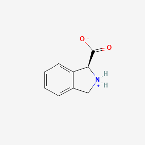 molecular formula C9H9NO2 B7809583 (1S)-2,3-dihydro-1H-isoindol-2-ium-1-carboxylate 