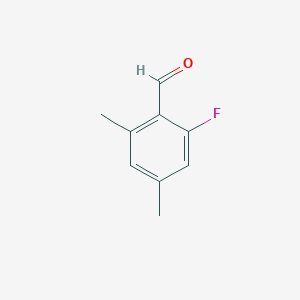 molecular formula C9H9FO B7809631 2-Fluoro-4,6-dimethylbenzaldehyde CAS No. 252004-37-8