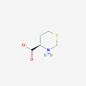 (4R)-1,3-thiazinan-3-ium-4-carboxylate