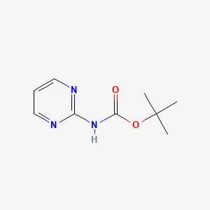 molecular formula C9H13N3O2 B7809716 tert-Butyl pyrimidin-2-ylcarbamate 