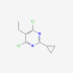 4,6-Dichloro-2-cyclopropyl-5-ethylpyrimidine