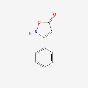molecular formula C9H7NO2 B7809907 5-异恶唑醇，3-苯基- CAS No. 23253-51-2