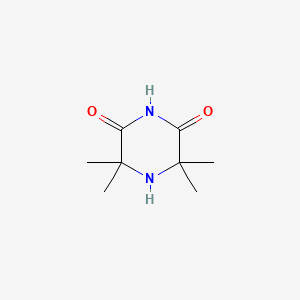 molecular formula C8H14N2O2 B7809911 3,3,5,5-Tetramethylpiperazine-2,6-dione CAS No. 38527-75-2