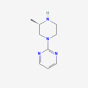 molecular formula C9H14N4 B7809932 (S)-2-(3-methylpiperazin-1-yl)pyrimidine CAS No. 668484-58-0