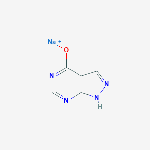 molecular formula C5H3N4NaO B000781 Allopurinol sodium CAS No. 17795-21-0