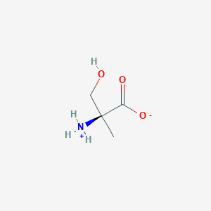 molecular formula C4H9NO3 B7810084 (S)-(+)-2-amino-3-hydroxy-2-methylpropionate 