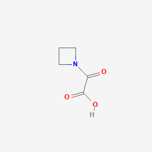 molecular formula C5H7NO3 B7810108 2-(Azetidin-1-yl)-2-oxoacetic acid CAS No. 749177-98-8