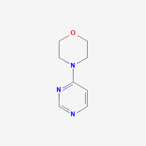 molecular formula C8H11N3O B7810120 4-(嘧啶-4-基)吗啉 