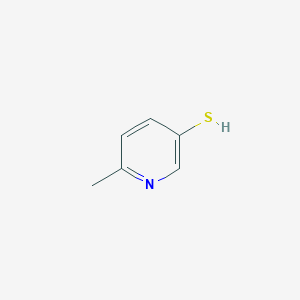 molecular formula C6H7NS B7810134 6-甲基吡啶-3-硫醇 