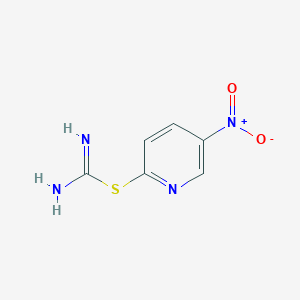 5-Nitropyridin-2-yl carbamimidothioate