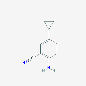 2-Amino-5-cyclopropylbenzonitrile