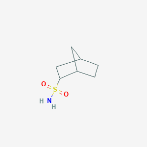molecular formula C7H13NO2S B7810358 Bicyclo[2.2.1]heptane-2-sulfonamide CAS No. 7167-09-1